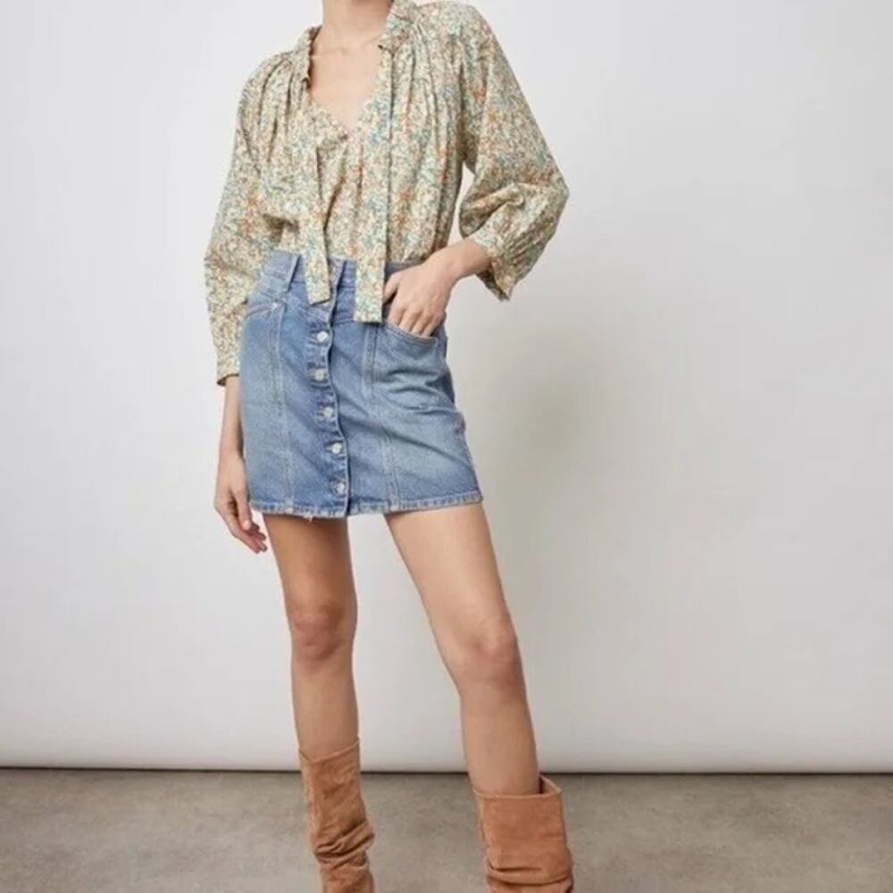 Rails Amal Floral Print Blouse NWOT Small - Picture 7 of 12